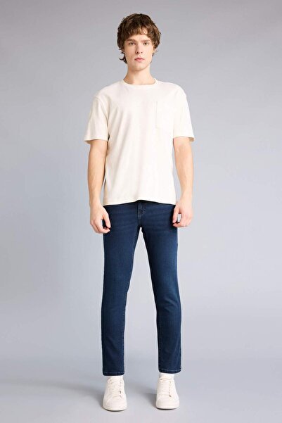 DeFacto Carlo Skinny Fit – Jeans mit normaler Taille und extra schmalem Bein ...