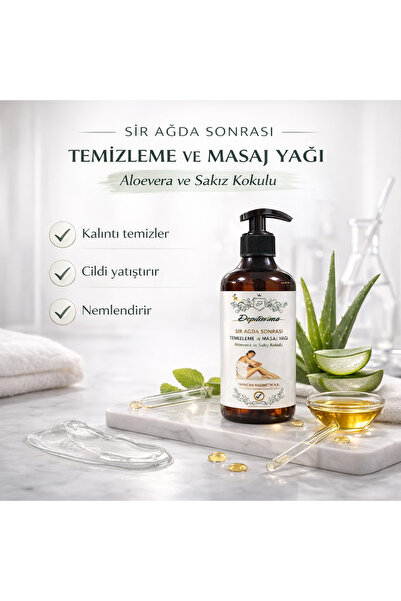 Depilissima Aloeveralı Sir Ağda Yağı 500ml