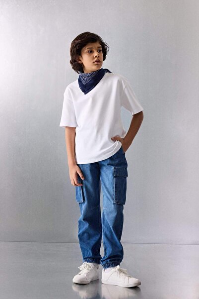 DeFacto Jogger Fit Jean Παντελόνι για αγόρια F9711A826SP