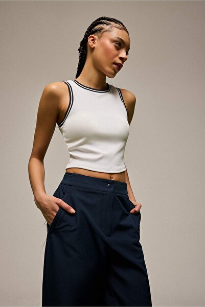 DeFacto Standard Fit Cycling Collar Ribana Sportsman Athlete G8332AX26SP