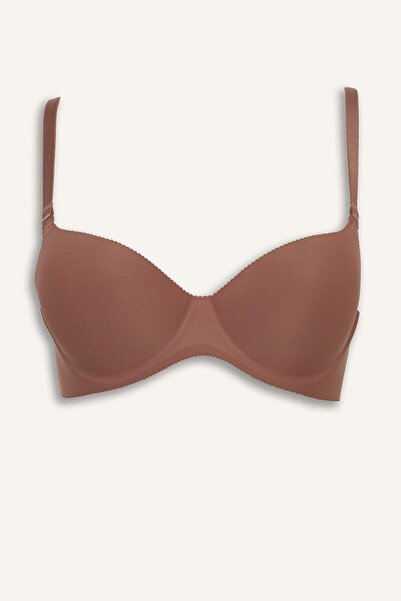 DeFacto Μπλουζάκι με μικροεπένδυση με μισό γέμισμα με εσώρουχο C1525AX25AU