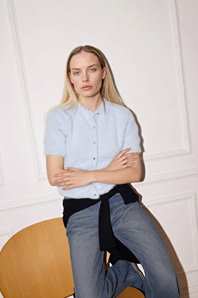 DeFacto Regular Fit Knitwear Cardigan G8632Ax26Sp