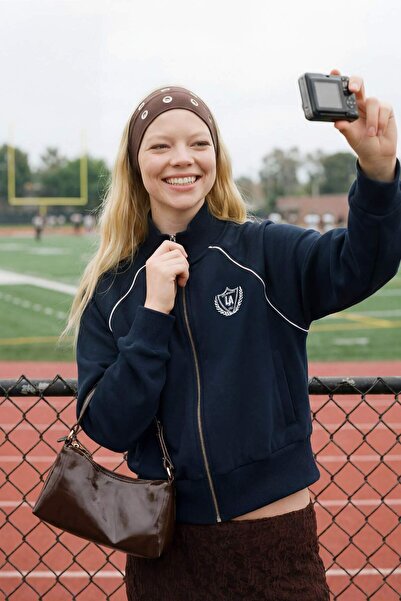 DeFacto Φούτερ με φερμουάρ και όρθιο γιακά σε χαλαρή εφαρμογή G8117AX26SP