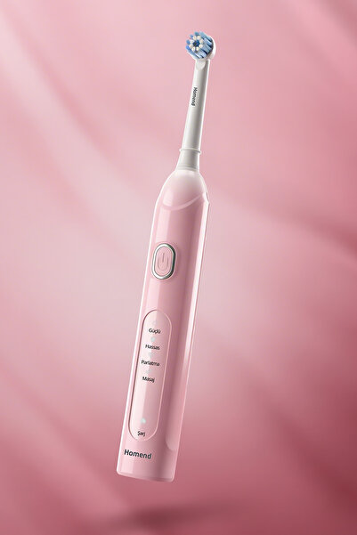 HOMEND Brushboss 4701H 4 Modlu 21 Gün Kullanım Süreli Akıllı Zamanlayıcılı Şa...