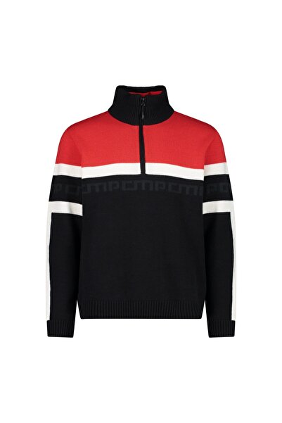 CMP Men's sweater 7H77263-Black-S