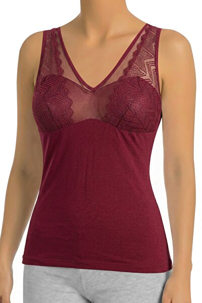 Öts Γυναικεία Αθλητικά Μπλουζάκια Δαντέλα τεμαχίων και Τούλι τεμαχίων (96% Βα...