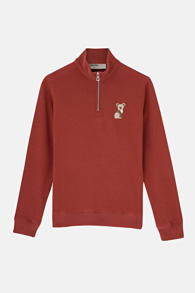 Reflect Studio Φούτερ Koala SuperSoft Quarter-Zip - Πλακάκι