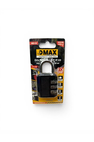 DMAX Şifreli Asma Kilit 50 mm DMX4197