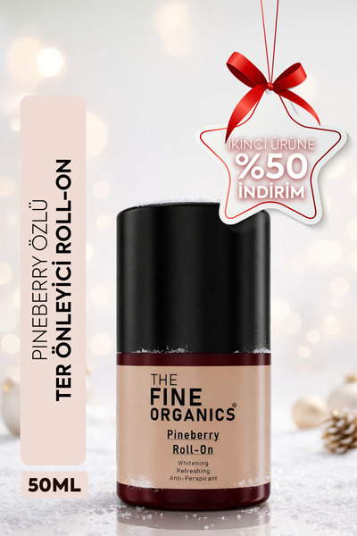 THE FINE ORGANICS Ter Önleyici ve Beyazlatıcı Roll-On