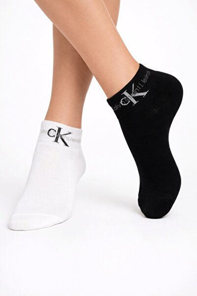 Calvin Klein CKJ Women's Sneaker 4'lü havlu taban