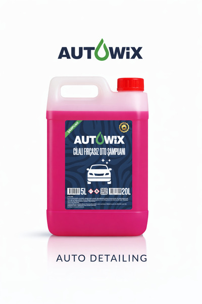 İNNOWİX Cilalı Oto Şampuanı 5kg PH NÖTR Normal Yıkama Ve Köpük Makineler İçin...