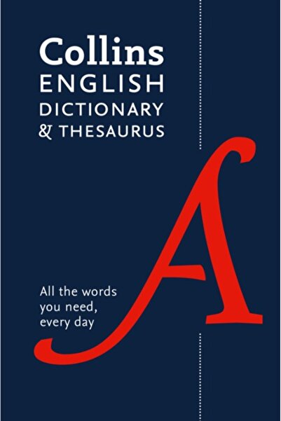 HarperCollins Publishers Collins English Dictionary & Thesaurus -all The Word...
