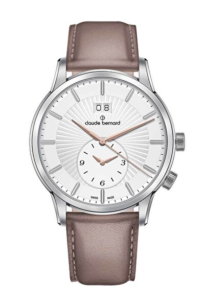 Claude Bernard Mens Watch Claude Bernard 62007-3-AIN, Quartz, 42mm, 5ATM
