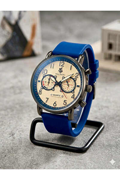 PW POLO WHITE Men's wristwatch