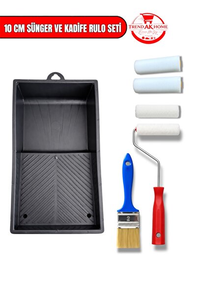 ONUVA Dolap Hobi boyama seti,Yüksek yoğunluklu sünger,kadife rulo,Rulo Sap, b...