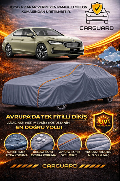 CarGuard غطاء خيمة السيارة الفاخر من ميفلون، متوافق مع سيارة سكودا سوبيرب 201...