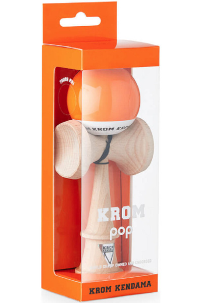 KROM Kendama POP, portocalie, profesională