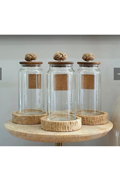 zepce design 3'lü Kavanoz Seti