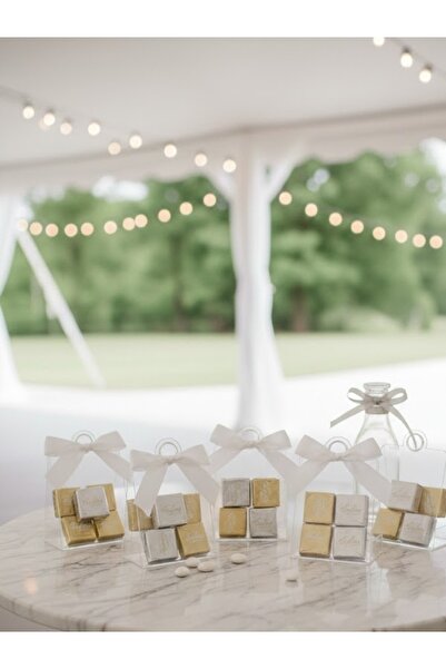 kesita TASARIM (5 ADET) Pleksi Çanta-Nişan-Bohça-Baby Shower-Organizer (10*06...