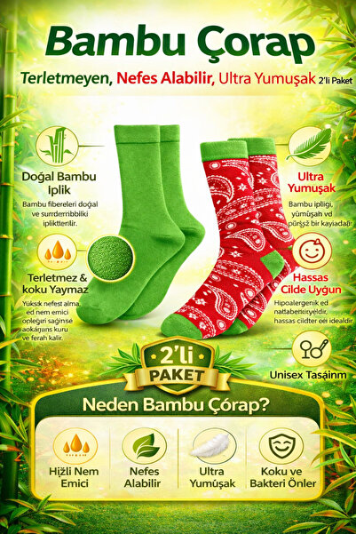 YOTITEX Patterned & Solid Color Cotton Socks – Set of 2