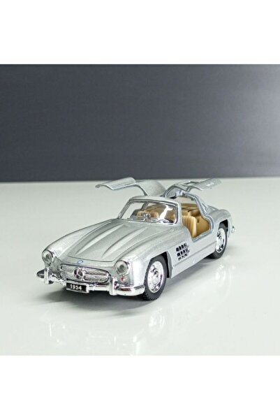Kinsmart 1:36 ÖLÇEK Mercedes BENZ 300 SL coupe silver