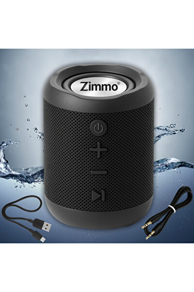 Zimmo® Portable Bluetooth Speaker, FM Radio, Bluetooth 5.1, Amplified Bass, 1...