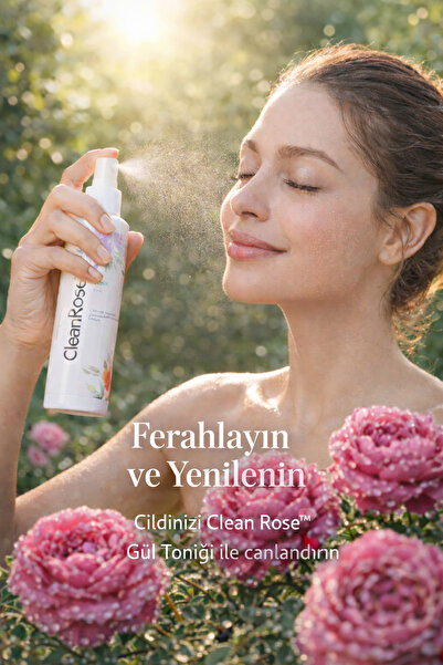 Clean Rose CleanRose Hassasiyet Karşıtı Rahatlatıcı Yüz Toniği 150 ml - Ferah...