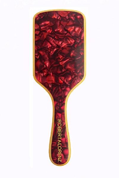 Roberta Lorenz Premium šljiva perlešentni acetat Bambus češalj 25 cm