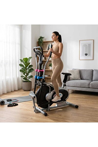 MY LIFE FITNESS أوربتراك مطوّرة متعددة الوظائف – تمارين كارديو وحرق الدهون لك...