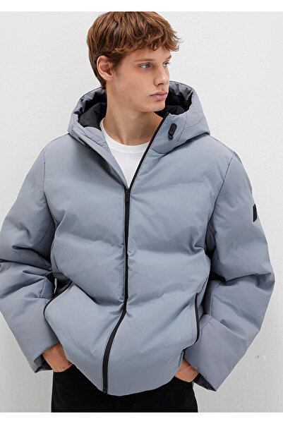 Mavi Water Repellent K Hooded Gray Inflatable Jacket 0110651-85550