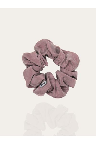 Hedie Care Alba Rosy Vegan İpek (%100 Cupro) Scrunchie - Saç Kırılma Karşıtı,...