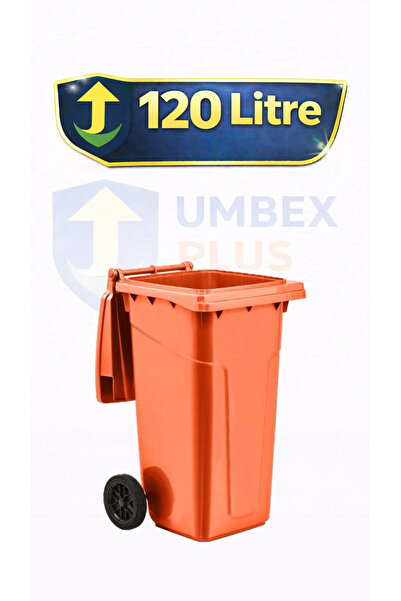 UMBEX PLUS UMBEX Tıbbı Atık Plastik Çöp Konteyneri 120 Litre Konteyner - A Is...
