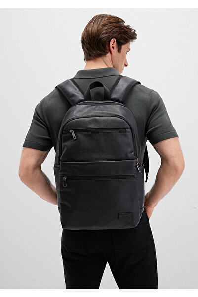 Mavi Faux Leather Black Backpack 0911952-900