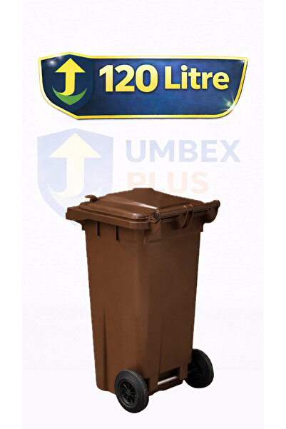 UMBEX PLUS UMBEX Tıbbı Atık Plastik Çöp Konteyneri 120 Litre Konteyner - A Is...