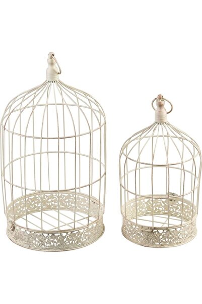 Mercaton Set 2 colivii decorative pentru păsări, ornament de grădină, MagicHome