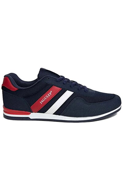 Kids Club Shoes حذاء رياضي Jagulep 2202 بنعل رفيع للجنسين باللون الأزرق الداكن
