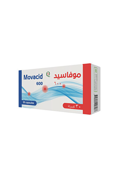 NQ موفاسيد movacid 600 حبوب ألفا ليبويك أسيد للاعصاب | 30 كبسولة