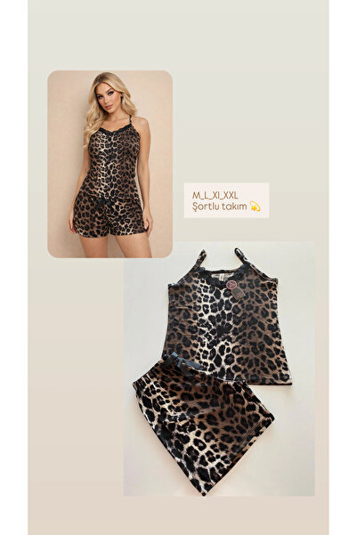 Lady Queen Γυναικείο Σετ Πιτζάμες με Σορτς και Τιράντες, από Μπαμπού, Βισκόζη...