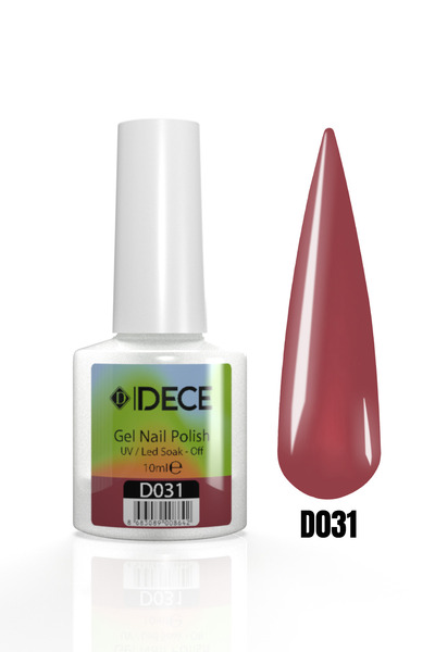 d dece Kalıcı Oje UV LED D031 (ARA RENKLER) 10ml