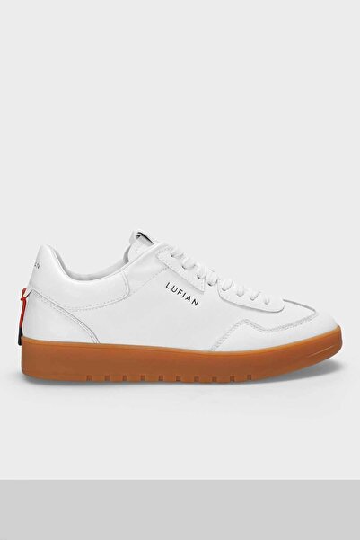 Lufian Luana ženske Patike Koža ležerne cipele bele