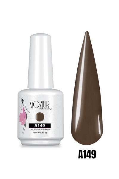 MOZIUR UV Led Kalıcı Oje 15ml KAHVE Serisi