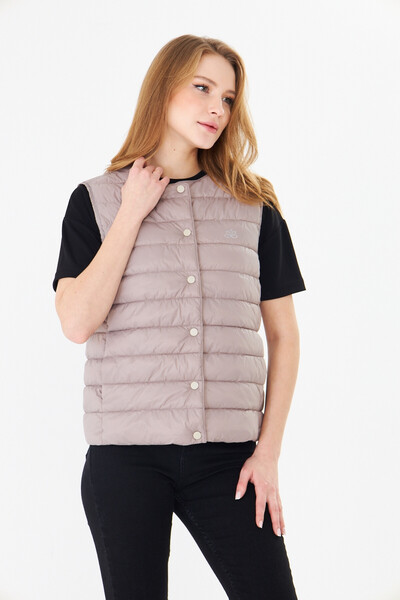 PIQUE ŽENE Prsluk Kopčanje na drukere kom Punjen Prsluk