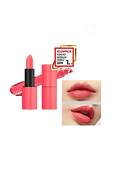 Missha Yoğun Pigmentli Besleyici Kadife Dokulu Mat Ruj Dare Rouge (Velvet/Kit...