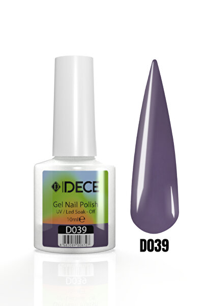 d dece Kalıcı Oje UV LED D039 (MOR SERİSİ) 10ml