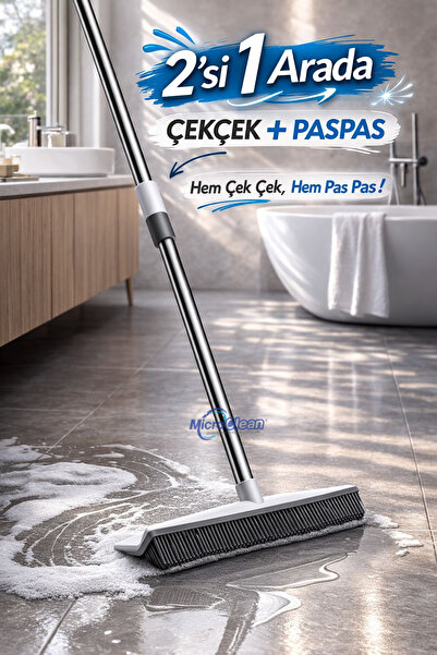 Micro Clean Sihirli Temiz Süpürgesi Çekçek Kauçuk Fırça Süpürge Tüy Bırakmayaz