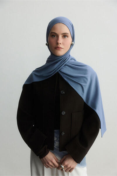 BE BLUE İNDİGO BAMBU PENYE ŞAL