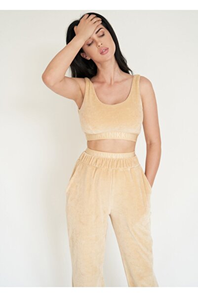 Nikki Couture Kadın Kadife Lastik Detaylı Günlük Eşofman Takımı