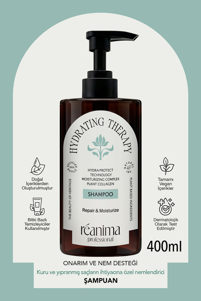 Reanima Hydrating Theraphy Zayıf Saçların Nem Kazanmasına Yardımcı Onarıcı Ne...