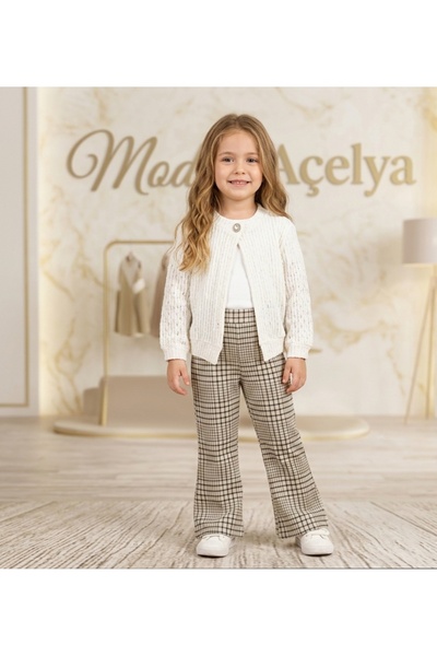 MODA AÇELYA بدلة كارديجان بناتي