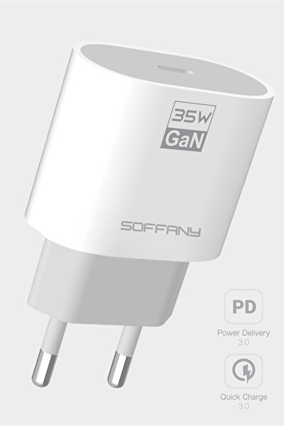 Soffany SY-421 SY-421 35W PD GAN Şarj Başlığı
